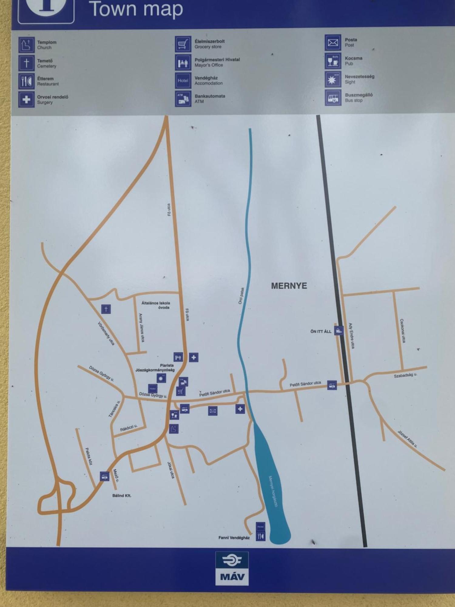 Maria Vendeghaz Hotel Mernye Buitenkant foto
