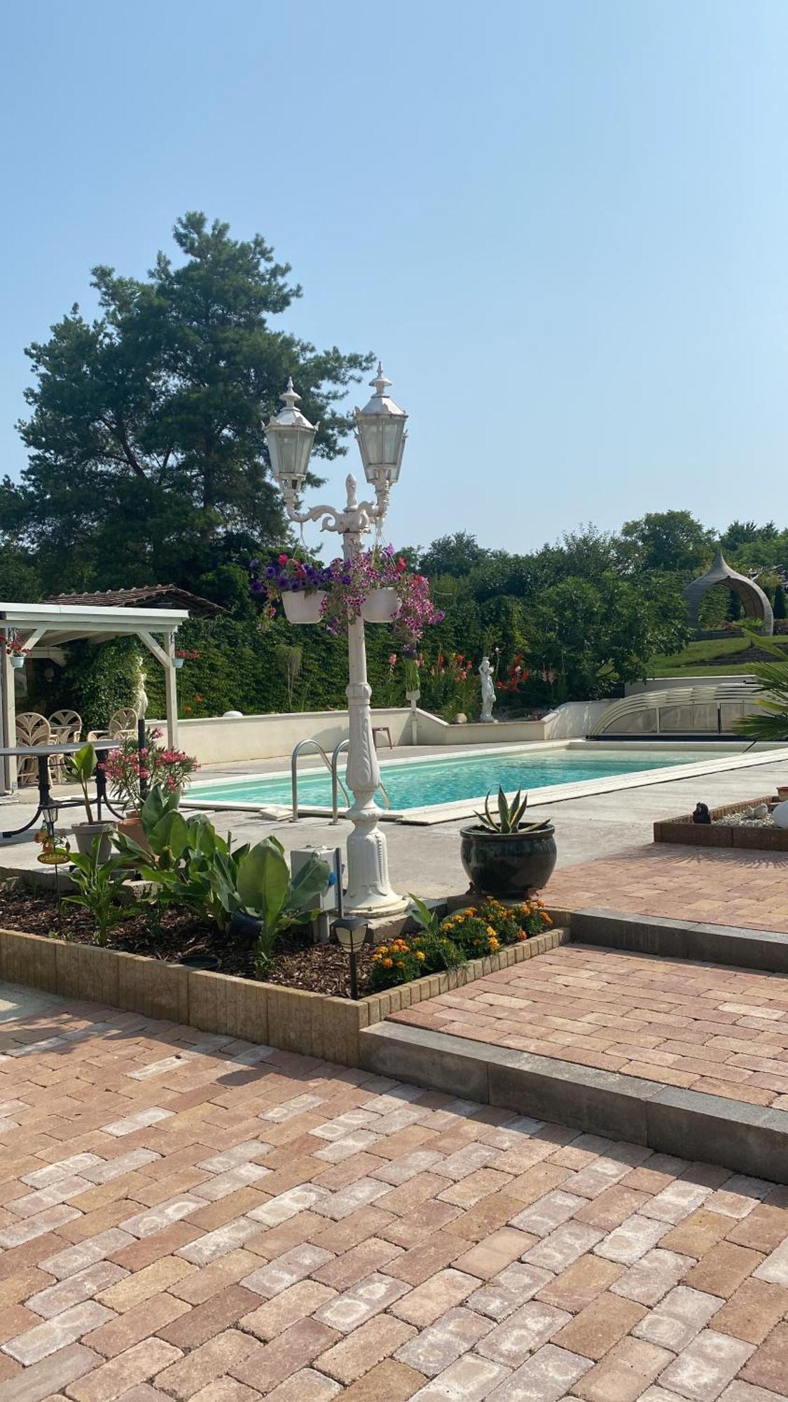 Maria Vendeghaz Hotel Mernye Buitenkant foto